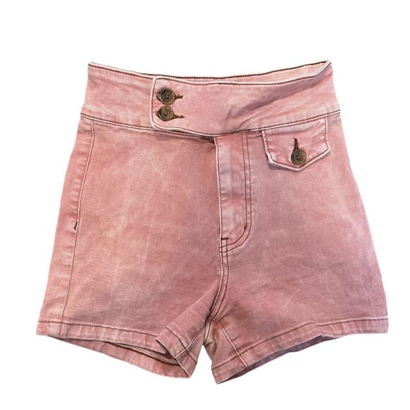 We The Free by Free People Shorts Size 25 Sammi Retro Stretch High Waisted - Picture 1 of 7